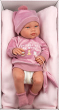 Load image into Gallery viewer, Llorens 16.9" Anatomically-Correct Newborn Doll Emily with Cushion