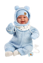 Load image into Gallery viewer, Llorens 17.3&quot; Soft Body Laughing Newborn Doll Theo