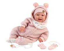 Load image into Gallery viewer, Llorens 17.3&quot; Soft Body Laughing Newborn Doll Tabitha