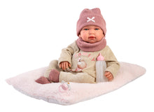 Load image into Gallery viewer, Llorens 17.3" Soft Body Newborn Doll Penny with Cushion