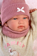 Load image into Gallery viewer, Llorens 17.3" Soft Body Newborn Doll Penny with Cushion