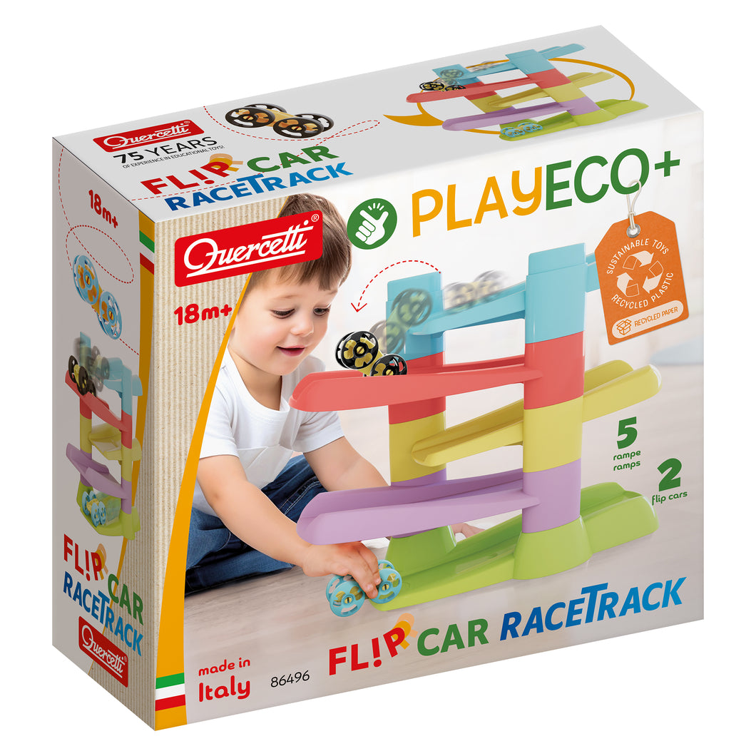 Quercetti Flip Car Race Track Play Eco+
