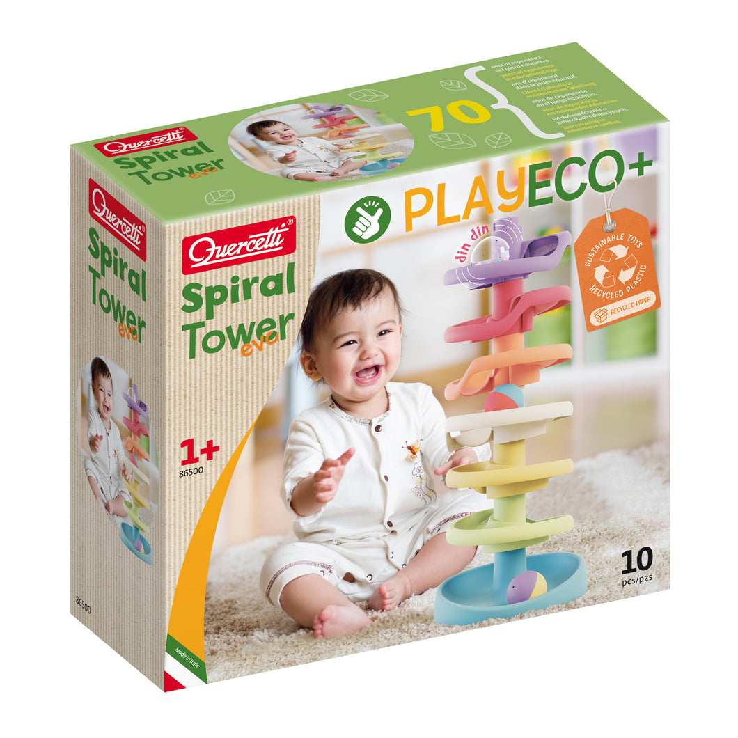 Quercetti Spiral Tower Play Eco+