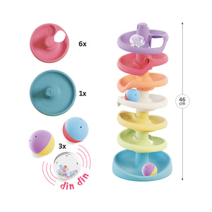 Quercetti Spiral Tower Play Eco+