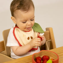 Load image into Gallery viewer, OLI&amp;CAROL Pepa the Apple Bib