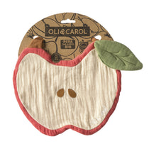Load image into Gallery viewer, OLI&amp;CAROL Pepa the Apple Bib
