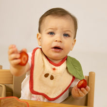 Load image into Gallery viewer, OLI&amp;CAROL Pepa the Apple Bib