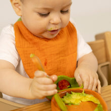 Load image into Gallery viewer, OLI&amp;CAROL Cathy The Carrot Bib