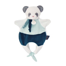 Load image into Gallery viewer, Doudou et Compagnie Reversible Panda Puppet / Carry Bag
