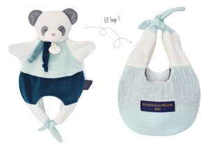 Doudou et Compagnie Reversible Panda Puppet / Carry Bag