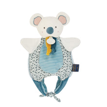 Load image into Gallery viewer, Doudou et Compagnie Reversible Koala Puppet / Carry Bag