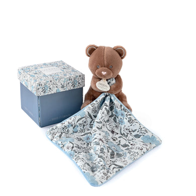 Doudou et Compagnie Boh'aime Bear Puppet with Doudou