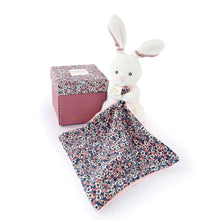 Load image into Gallery viewer, Doudou et Compagnie Boh&#39;aime Pink Bunny Puppet with Doudou