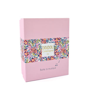 Doudou et Compagnie Boh'aime Fawn Musical Pull Toy