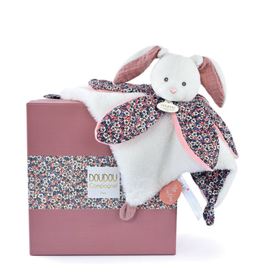 Doudou et Compagnie Boh'aime Pink Bunny Petal Doudou