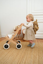 Load image into Gallery viewer, Egmont Toys Wooden Stroller with Natural Fabric