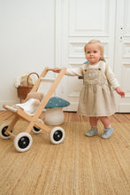 Load image into Gallery viewer, Egmont Toys Wooden Stroller with Natural Fabric