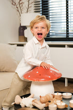 Load image into Gallery viewer, Egmont Lamp - Large Red Brick Mushroom w/ Plug