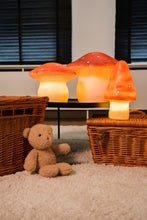 Load image into Gallery viewer, Egmont Lamp - Medium Red Brick Mushroom w/ Plug