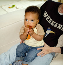 Load image into Gallery viewer, OLI&amp;CAROL Cathy the Carrot Pacifier Clip