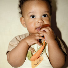 Load image into Gallery viewer, OLI&amp;CAROL Cathy the Carrot Pacifier Clip