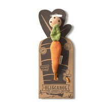 Load image into Gallery viewer, OLI&amp;CAROL Cathy the Carrot Pacifier Clip