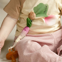 Load image into Gallery viewer, OLI&amp;CAROL Ramona the Radish Pacifier Clip