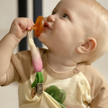 Load image into Gallery viewer, OLI&amp;CAROL Ramona the Radish Pacifier Clip