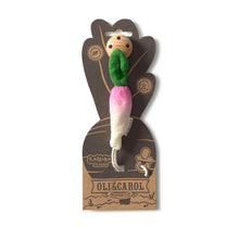 Load image into Gallery viewer, OLI&amp;CAROL Ramona the Radish Pacifier Clip