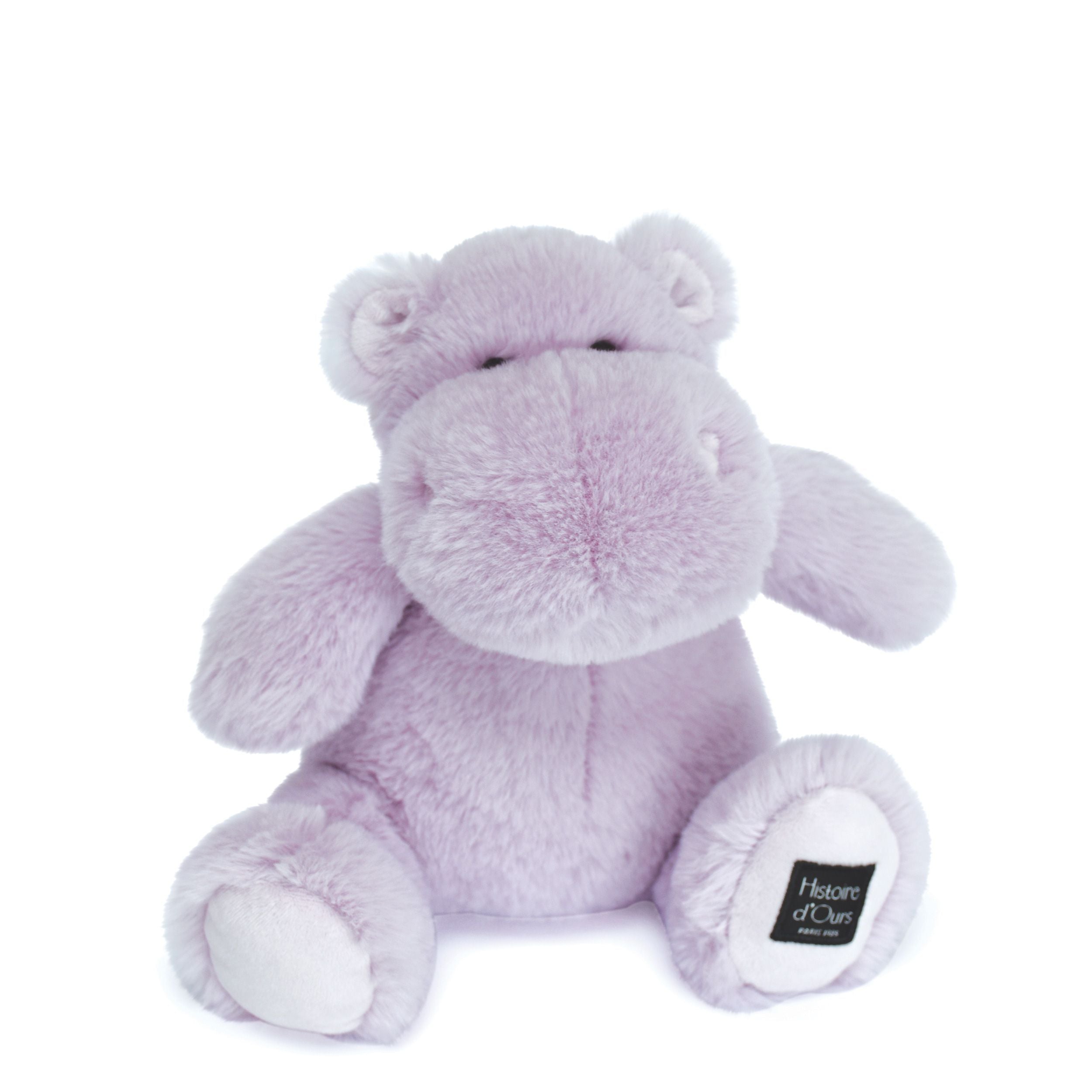 Histoire D'ours Hip Power: Lilac Hippo Plush – Hotaling