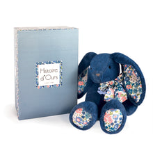 Load image into Gallery viewer, Histoire D’ours Cuddle Buddy: Blue Bunny