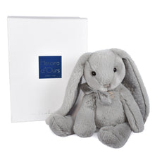Load image into Gallery viewer, Histoire D’ours Preppy Chic: Pearl Gray Bunny