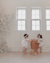 Load image into Gallery viewer, Egmont Toys Wicker Pram Eggshell