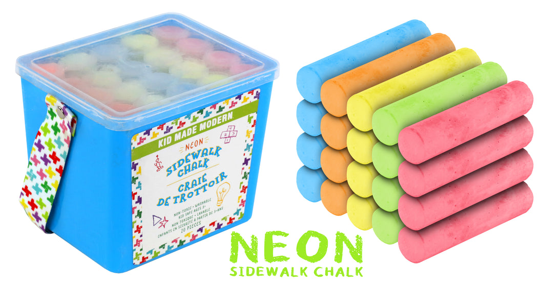 Kid Made Modern 20 Count Chalk Neon