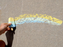 Load image into Gallery viewer, Kid Made Modern 3 Color Popsicle Glitter Chalk 4 Pack