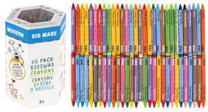 Kid Made Modern Beeswax Crayons - 60 pack