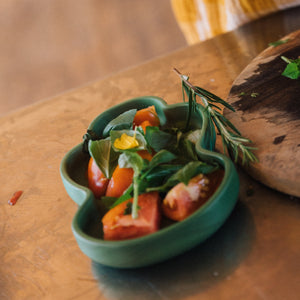 OLI&CAROL Kendall the Kale Plate & Spoon Set