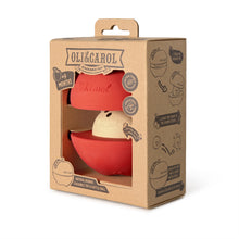 Load image into Gallery viewer, OLI&amp;CAROL Apple Stacking Toy &amp; Rattle Ball