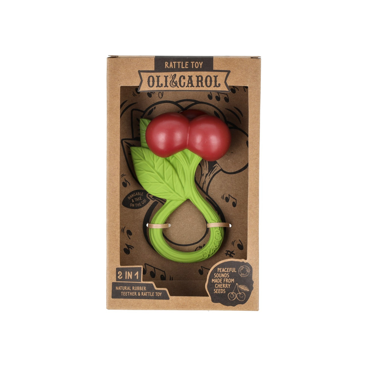 OLI&CAROL Cherry Rattle Toy – Hotaling