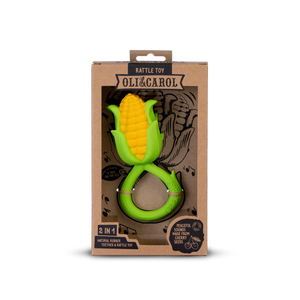 OLI&CAROL Corn Rattle Toy