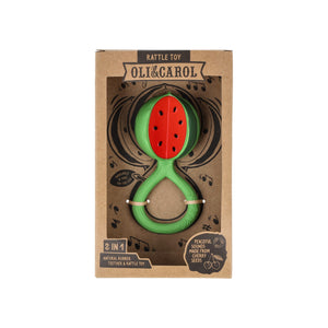 OLI&CAROL Watermelon Rattle Toy