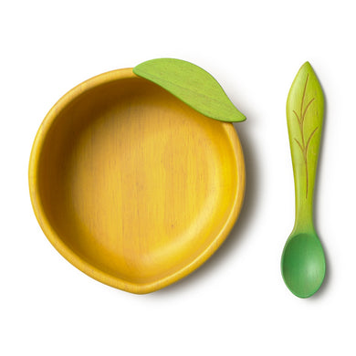 OLI&CAROL Lou the Lemon Bowl & Spoon Set