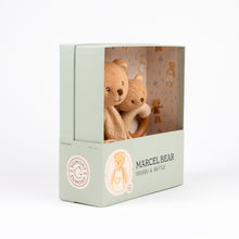 Load image into Gallery viewer, Egmont Toys Marcel the Bear Doudou + Rattle Gift Set