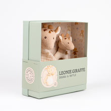 Load image into Gallery viewer, Egmont Toys Leonie the Giraffe Doudou + Rattle Gift Set