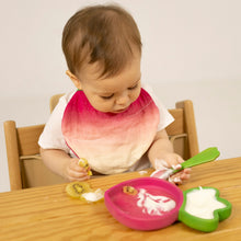 Load image into Gallery viewer, OLI&amp;CAROL Ramona the Radish Plate &amp; Spoon Set