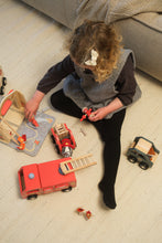 Load image into Gallery viewer, Egmont Toys Large Fire Truck w/ Miniature Friend