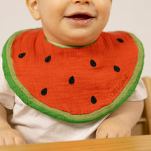 Load image into Gallery viewer, OLI&amp;CAROL Wally The Watermelon Bib