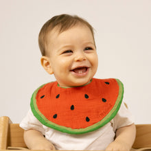 Load image into Gallery viewer, OLI&amp;CAROL Wally The Watermelon Bib