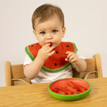 Load image into Gallery viewer, OLI&amp;CAROL Wally the Watermelon Plate &amp; Spoon Set