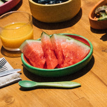 Load image into Gallery viewer, OLI&amp;CAROL Wally the Watermelon Plate &amp; Spoon Set